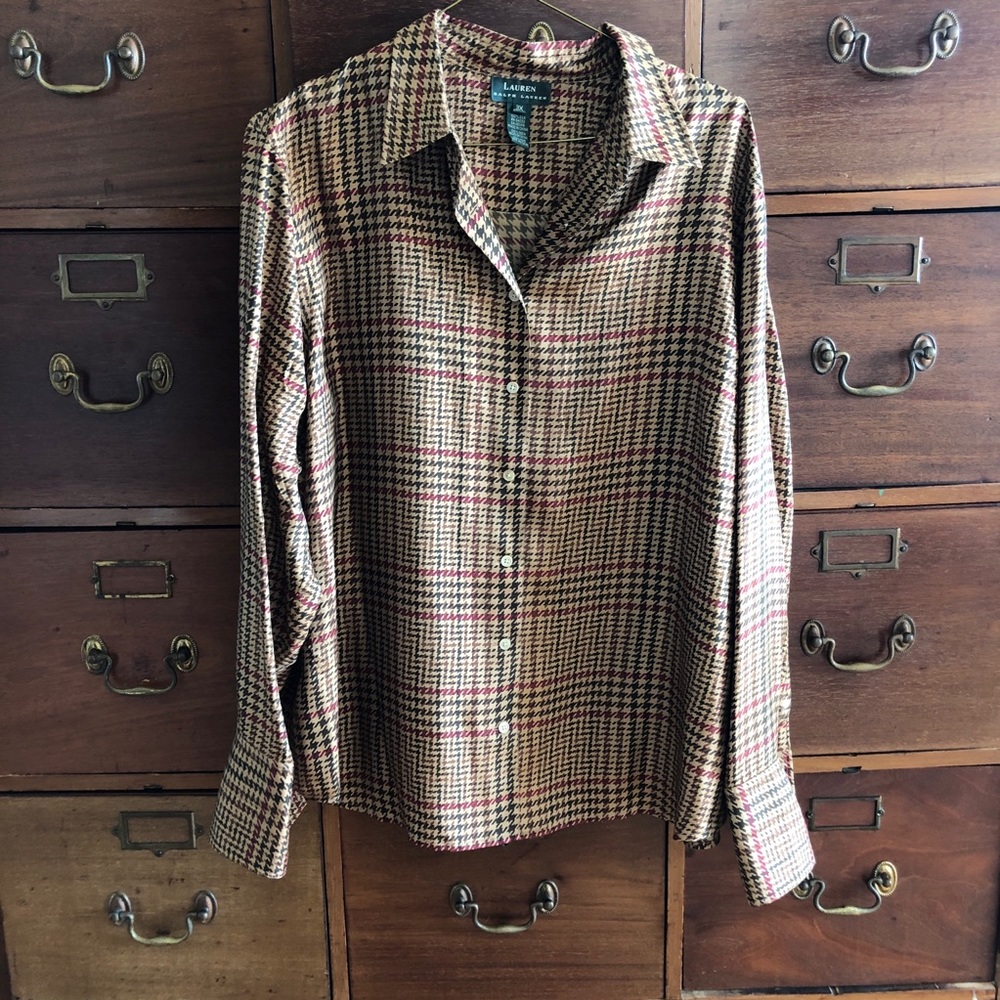 LAST CHANCE: Silk Lauren Ralph Lauren blouse